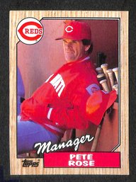 1987 Topps:  Pete Rose