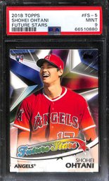 Shohei Ohtani:  PSA Mint '9' - Future Stars