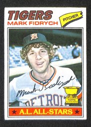 1977 Topps:  Mark 'The Bird' Fidrych