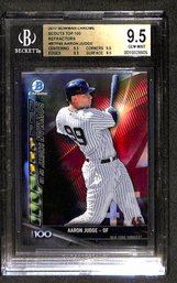 2017 Bowman Chrome:  Aaron Judge {Top 100 Prospects}