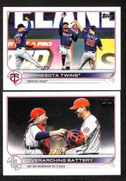 2022 Topps:  Minnesota & St. Louis Team Cards