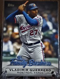 2019 Topps:  Vlad Guerrero {Hall Of Famer}