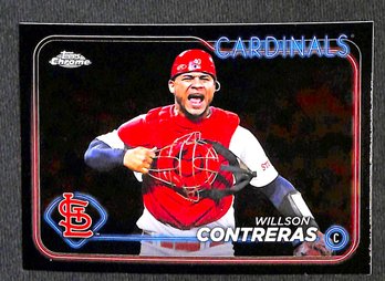 2024 Topps Chrome:  Willson Contreras