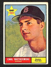 1961 Topps:  Carl Yastrzemski {Rookie Gold Cup}