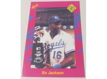 1990  Classic Baseball:  Bo Jackson