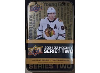 Upper Deck 2021-22 Hockey:  Series Two (Mega Collector's Tin) - Sealed