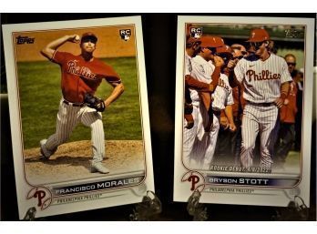 2022 Topps Update Series:  Francisco Morales & Bryson Stott (Rookie Cards)