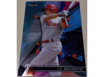 2021 Topps Finest:  J.T. Realmuto