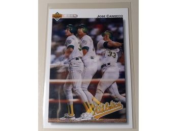 1991 Upper Deck:  The Motion Image Of Jose Canseco
