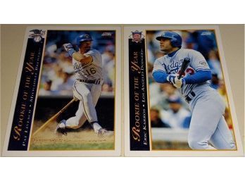 1993 Score:  The Two Rookie Of The Year From 1992 - Pat Listach & Eric Karros