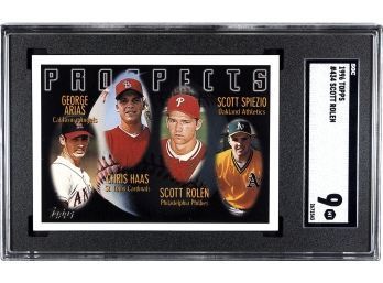 1996 Topps 'Prospects':  Scott Rolen -  'Mint 9' {Newly Elected To Hall Of Fame...2023!}