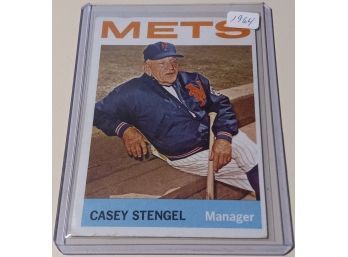 1964 Topps:  Casey Stengal (HoF - 7 World Series Wins) Mgr: Yankees