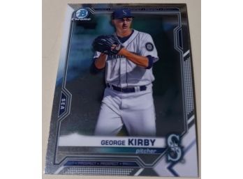 2021 Bowman Chrome:  George Kirby (Prospect Card)