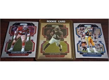 2021 Panini - Prizm:  Charles Haley, Kyle Pitts (Rookie Card) & Jack Youngblood