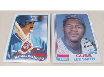 Topps 1982 & 1989:  Lee Smith & Rafael Palmiero