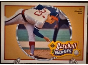 1990 Upper Deck:  Nolan Ryan: Baseball Heroes Collector Set ( 1973 A Career Year)