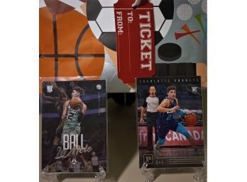 2 Card 'Hot' Lot:  LaMelo Ball {Rookie Cards}