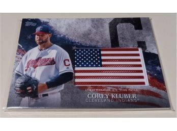 Corey Kluber: USA Flag Relic