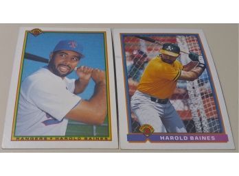 Bowman 1989 & 1990:  Harold Baines