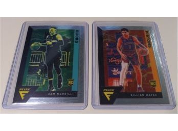 2020-21 Panini - Flux:  Killian Hayes & Sam Merrill (Rookie Cards)