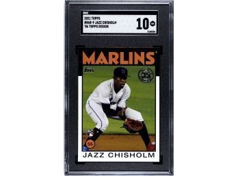 Jazz Chisholm:  SGC Gem Mint '10' -