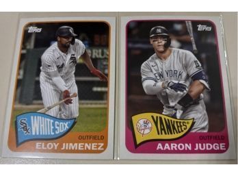 2021 Topps: Eloy Jimenez & Aaron Judge