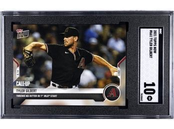 2021 Topps Now: Tyler Gilbert (#661) - Historic No-Hitter In MLB Debut!