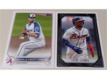 2022 Topps & 2021 Topps Gallery:  Charlie Morton & Ozzie Albies