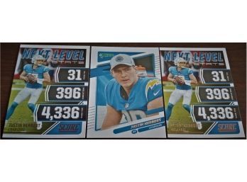 2021 Panini Score & Donruss:  Justin Herbert