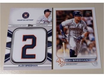 2022 Topps Series 1: Alex Bregman - Jersey # Relic