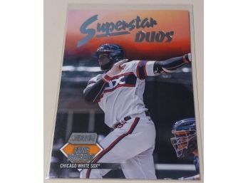 2021 Topps Stadium Club:  Luis Robert (front) & Eloy Jimenez (Back)