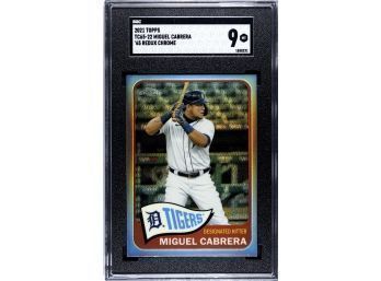 SGC Mint '9' Slab:  Miguel Cabrera - Future 1st Ballot Hall Of Fame!