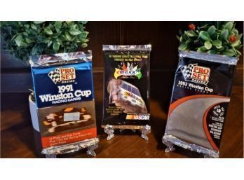 1991 &1992 Winston Cup Pro Set & 1994 Maxx Race Cards:  {3-Pack Lot}