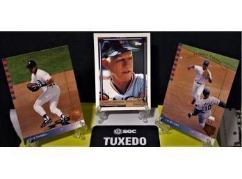 1992 Topps & 1993 Upper Deck:  Alan Trammel, Sparky Anderson & Lou Whitaker