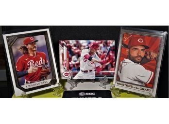 2020 & 2021 Topps:  Jonathan India & Joey Votto