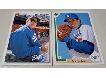 1991 & 1992 Upper Deck:  Orel Hershiser