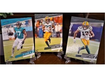 2020 Panini Prestige:  DJ Chark, Jr., Aaron Jones & Davante Adams