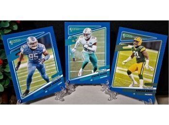 2021 Panini Donruss:  3-Card Rookie Lot