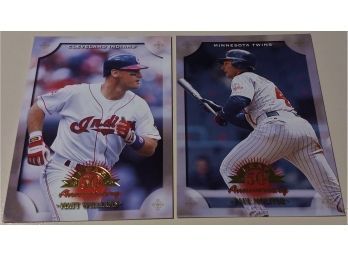 1998 Donruss:  Paul Molitor (HoF) & Matt Williams