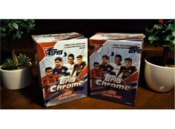 2022 Topps Chrome MLS Soccer:  Blaster Box {Sealed} - 2 Box Lot