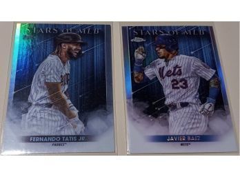 2022 Bowman Chrome:  Fernando Tatis, Jr. & Javier Baez