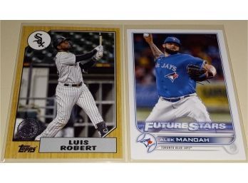 2022 Topps Series 1: Luis Robert & Alek Manoah