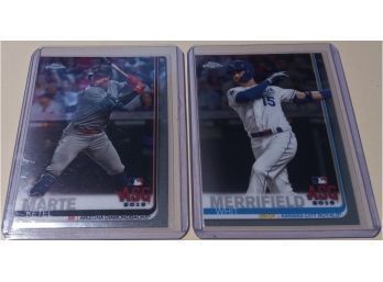 2019 Topps Chrome:  Ketel Marte & Whit Merrifield