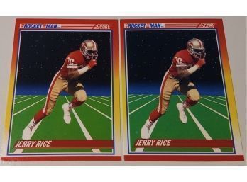 1990 Score - Rocket Man:  Jerry Rice