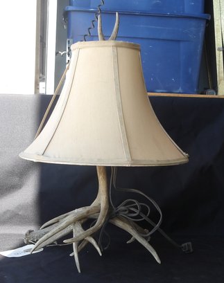 Vintage Antler Lantern, Cabin/Home Decor