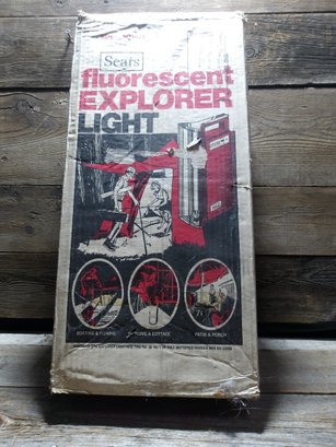 Vintage Sears, Fluorescent, Explorer Light