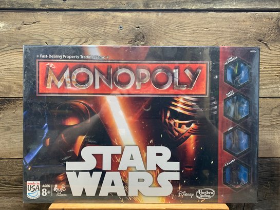2015 Hasbro, Parker Brothers, Star Wars Monopoly, NIB