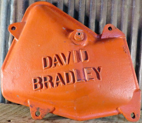 Vintage David Bradley Cast Iron, Gear Box Cover