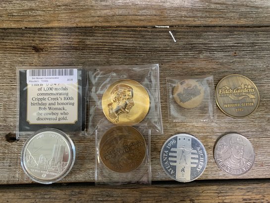 Vintage Collectible Coins, Olympics, Elitch Gardens, Ken Griffey Jr., & More (7)