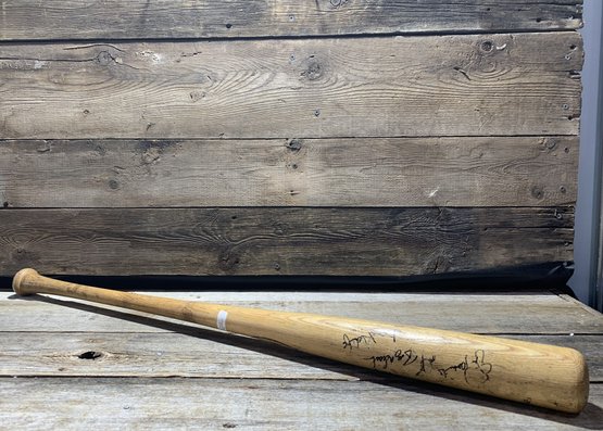 April 1990, Signed Louisville Slugger Wooden Baseball Bat, Pirates